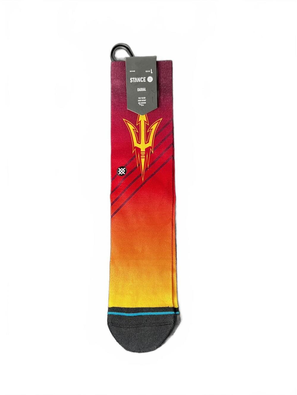 Stance NWT Arizona State Sun Devils Men's Socks Size Large